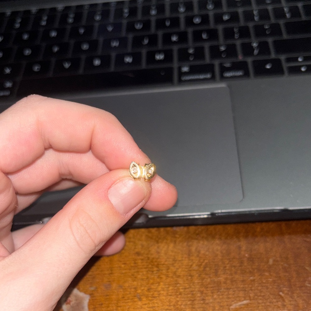 Gold Stud Earrings